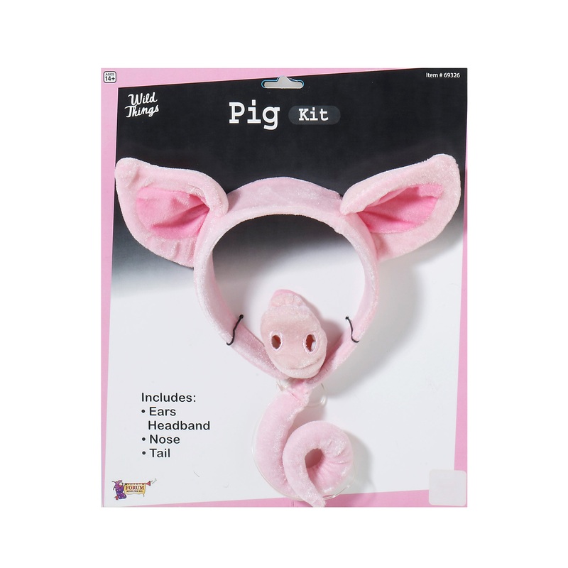 Piggy Costume Kit Standard|Standard