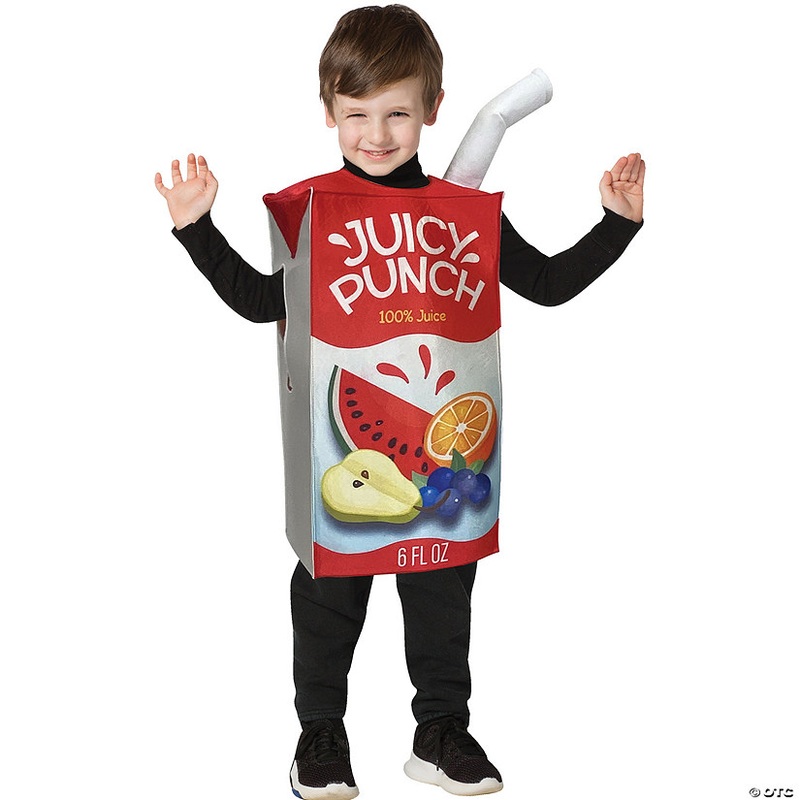 Toddler Juicy Punch Juice Box Tunic Costume – 3-4