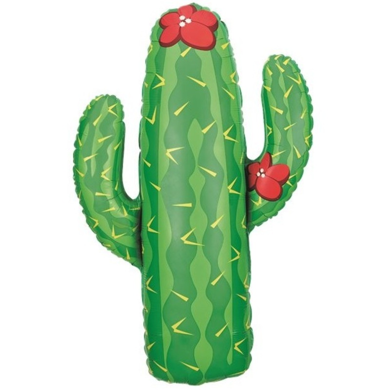 Wild West Cactus Foil Balloon 1.04m