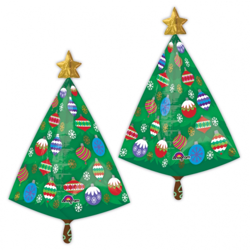 Foil balloon Festive Christmas tree