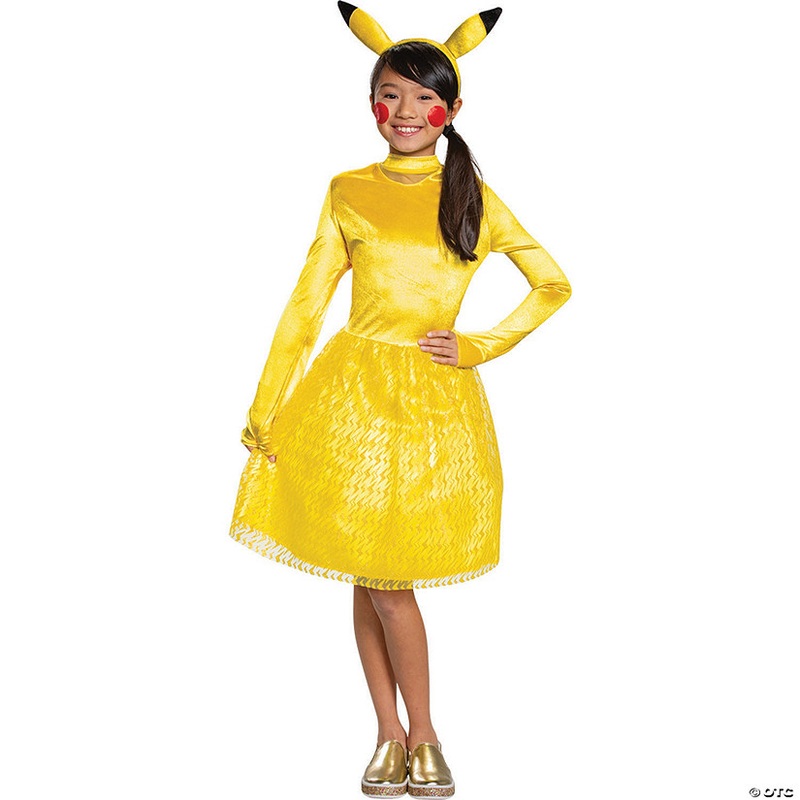 Girl’s Classic Pokemon Pikachu Costume