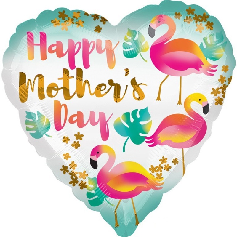 Mother’s Day Balloon Flamingo 43cm