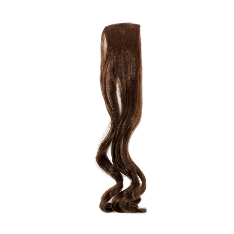 2 Clips Extension strand wavy 45 cm light brown YZF-P2C18-8