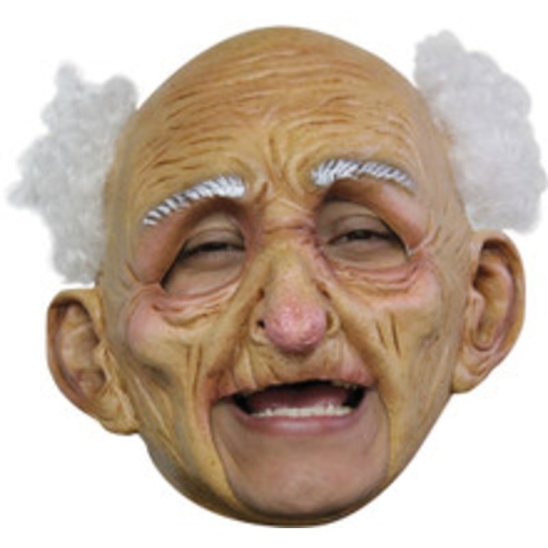 OLDMAN DLX CHINLESS LATEX MASK