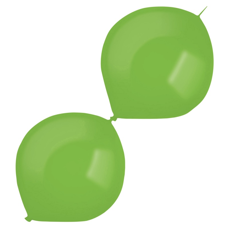 50 garland balloons light green 30cm