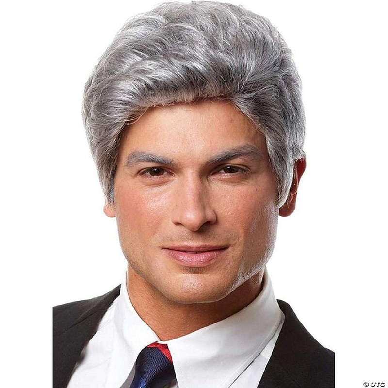 Mr. President Men’s Costume Wig – Grey