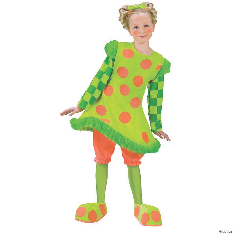 Toddler Girls Lolli the Clown Costume