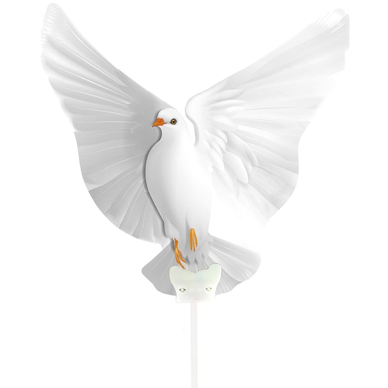 Wedding foil balloon dove of peace