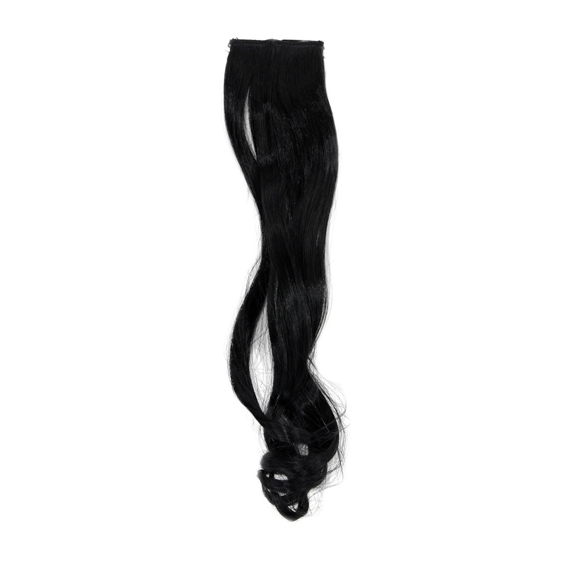 2 Clips Extension strand wavy 45 cm Black YZF-P2C18-1