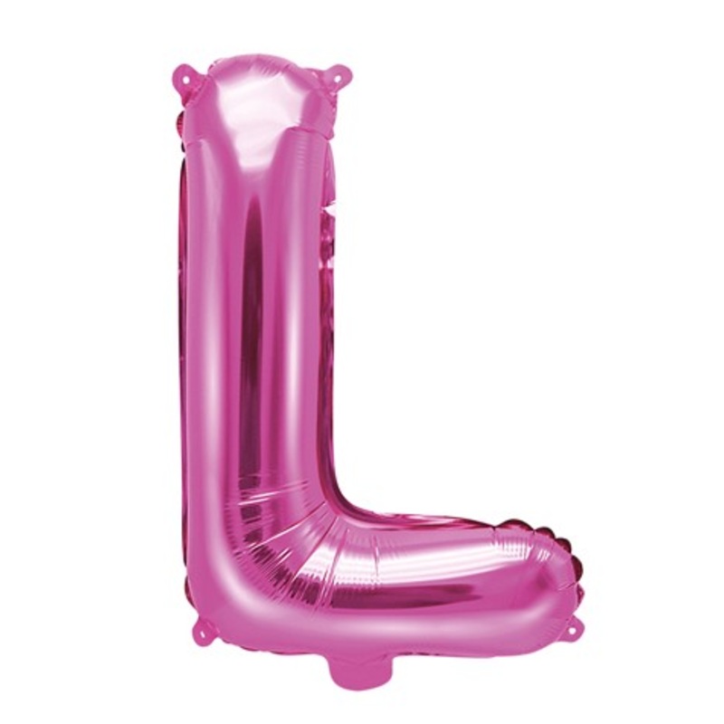 Foil balloon L fuchsia 35cm