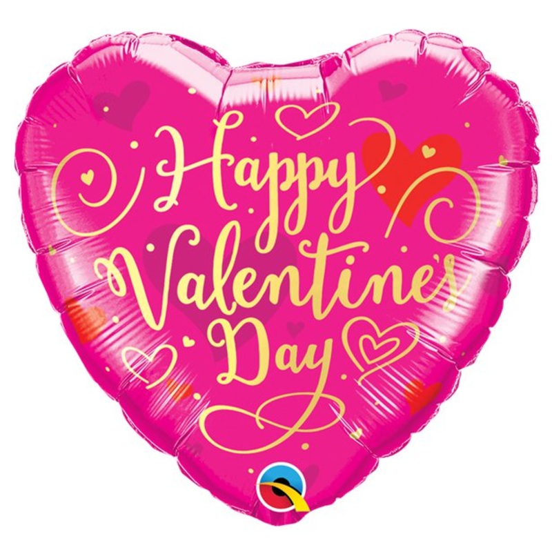 Valentine Darling foil balloon 45cm