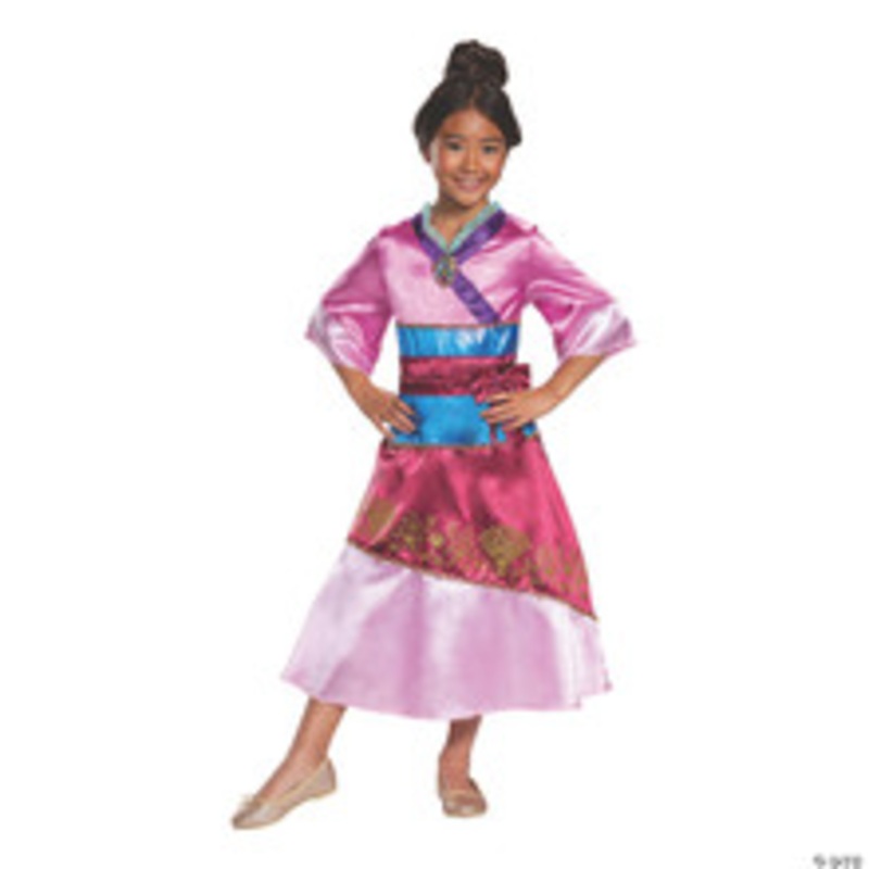 Girl’s Classic Mulan Costume – Medium