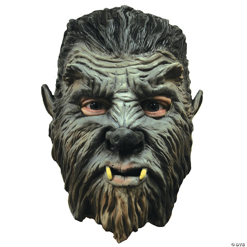 Men’s Werewolf Mini Monster Halloween Mask