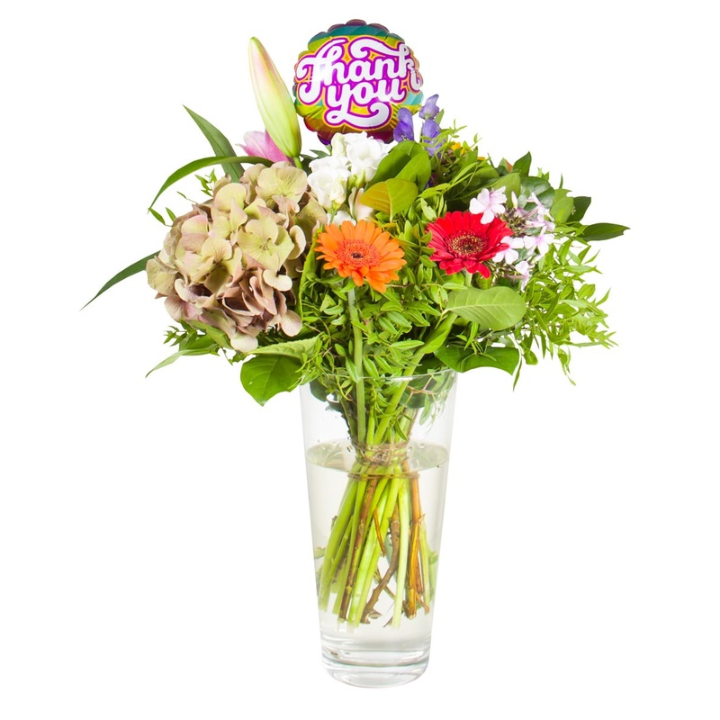 Stick balloon Thank You 15cm