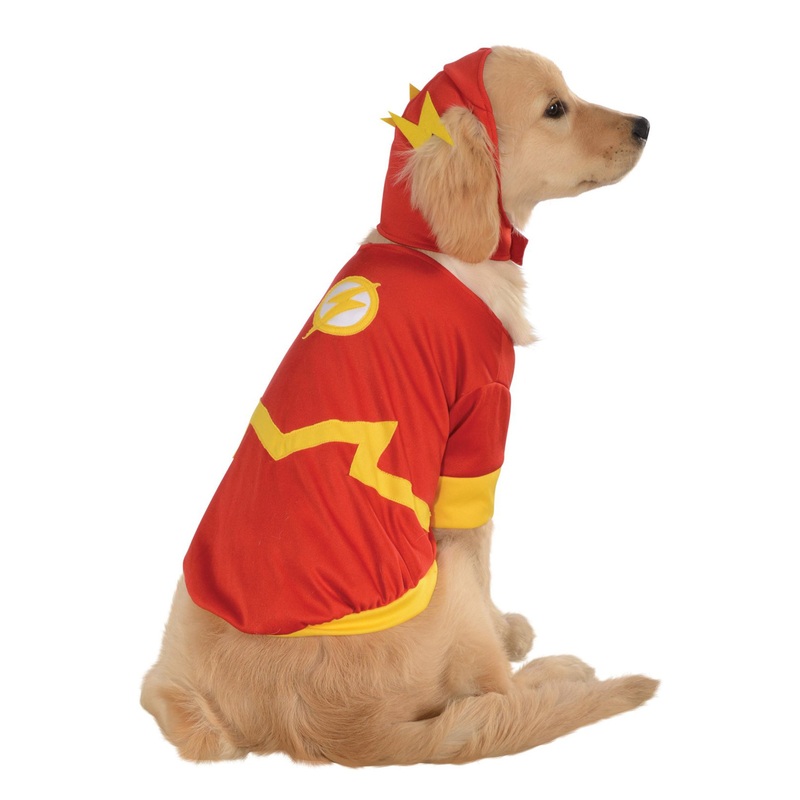 The Flash Pet Costume Small|Small|Medium|Large|X-Large