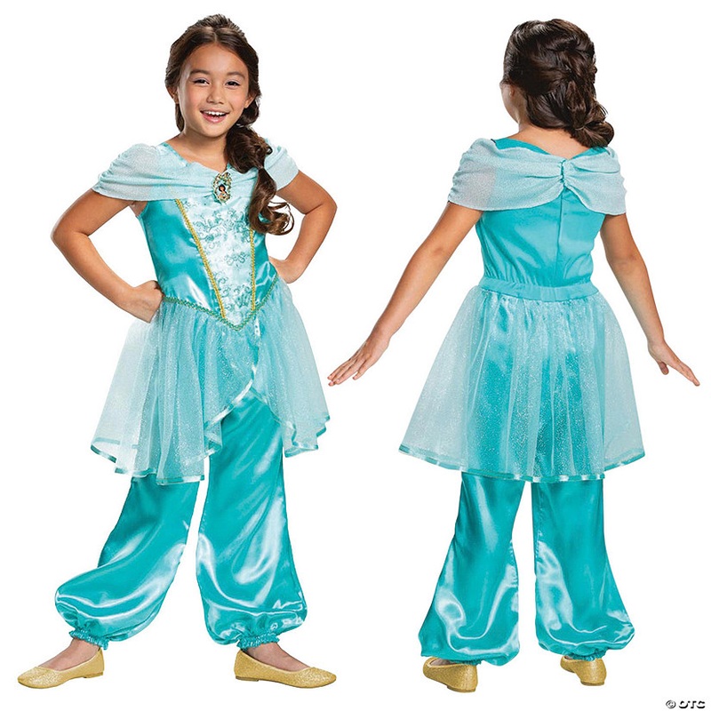 Girl’s Classic Aladdin Live Action Jasmine Costume