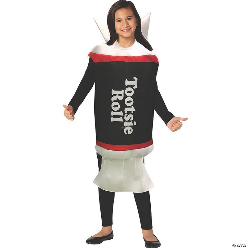 Kids Tootsie Roll Candy Tunic Costume – 7-10