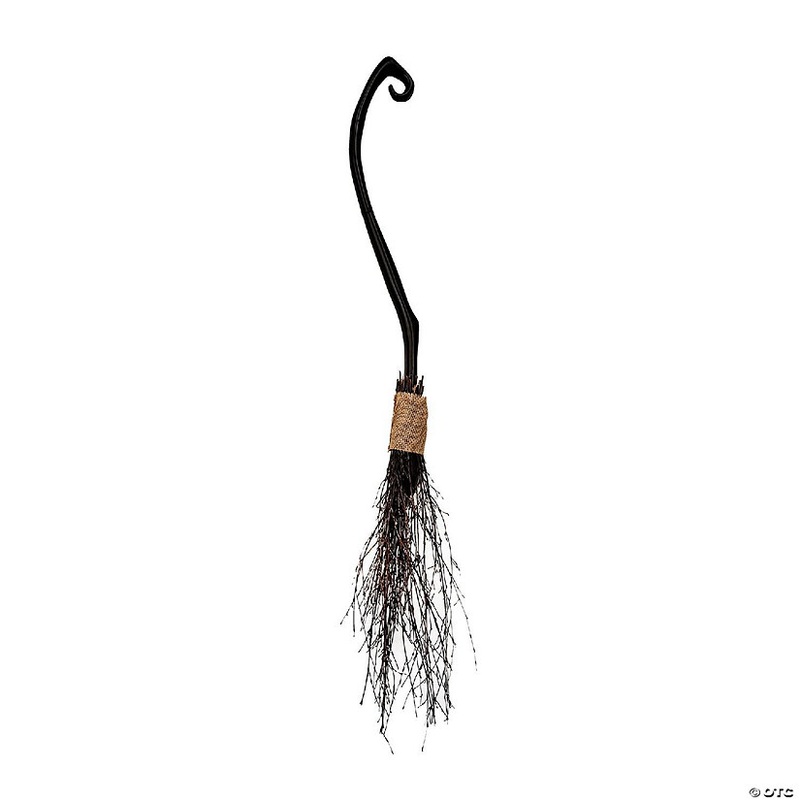 Take Apart 48 Inch Plastic Witch Broom Costume Accessory