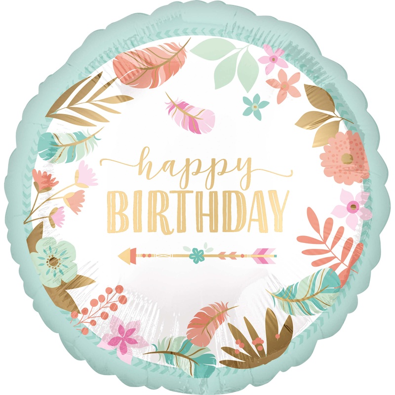 Boho Summer foil balloon 45cm