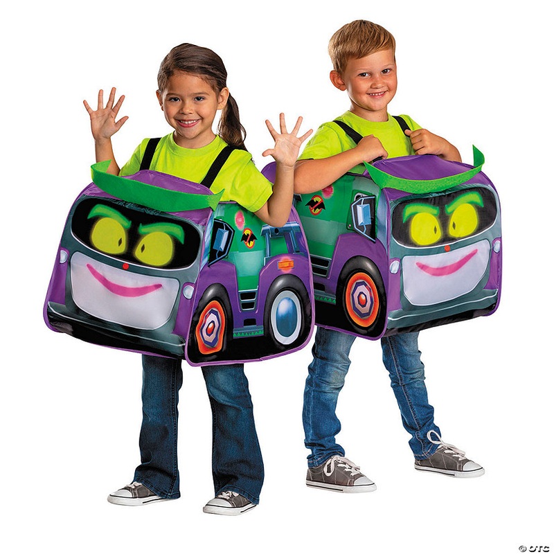 Toddler The Batwheels Prank Pop-Out Costume – One Size