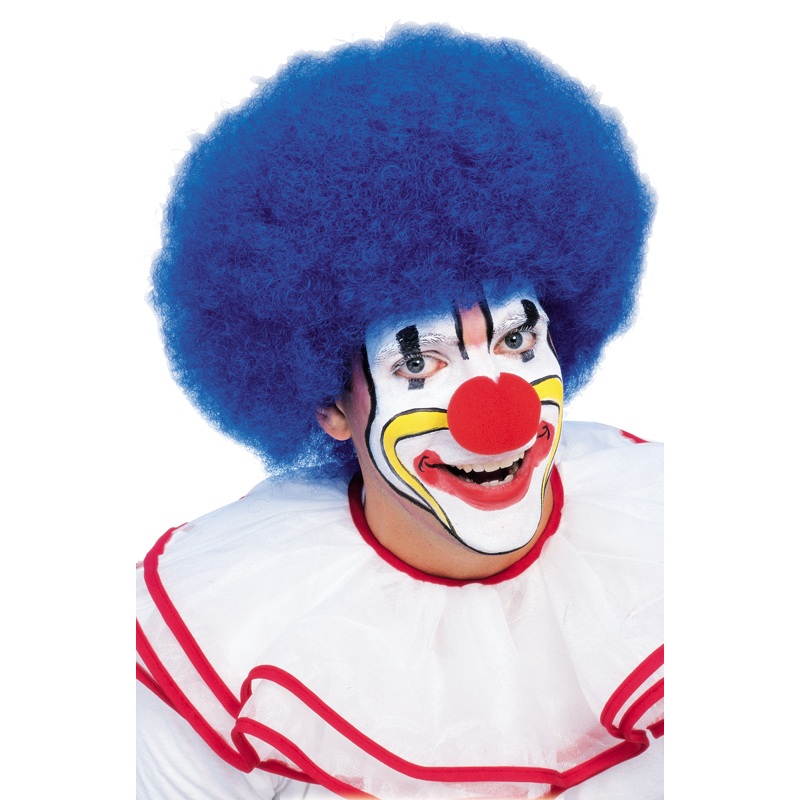 Blue Clown Adult Wig Standard|Standard