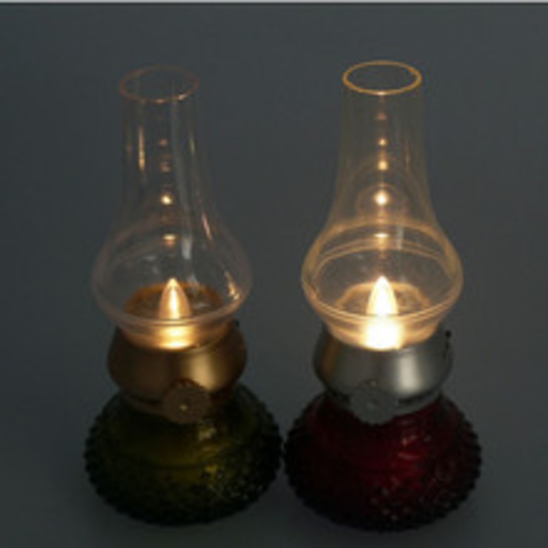 Adjustable Vintage Design LED Lamp – Escape Room Prop (USB Rechargeable)