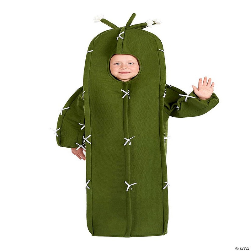 Cactus Costume for Kids  One-Piece Kids Costume  One Size Fits Up to Size 10