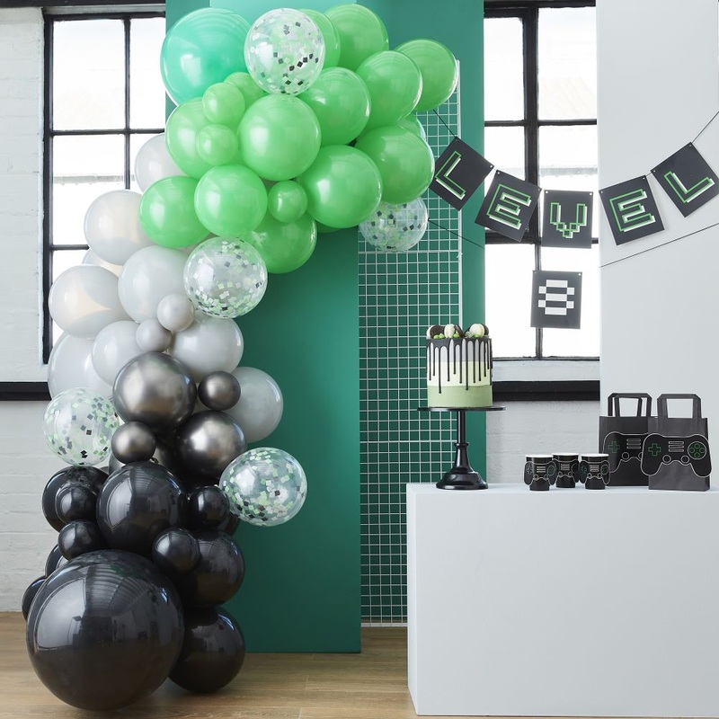 Gamer balloon garland 70 pieces