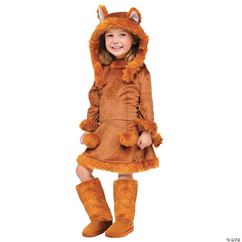 Girls Sweet Fox Costume|LARGE