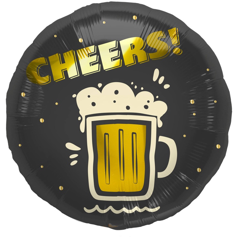 Cheers beer foil balloon 45cm