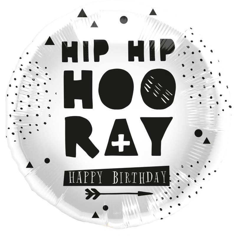 Hip Hop Horray foil balloon 45cm