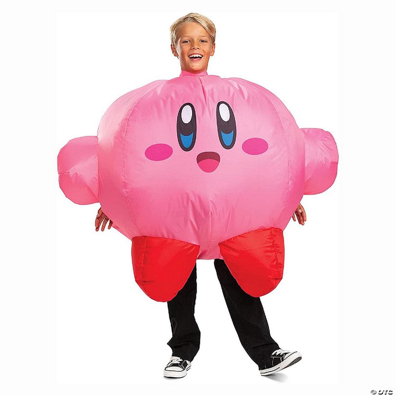 Kirby Inflatable Child Costume One Size