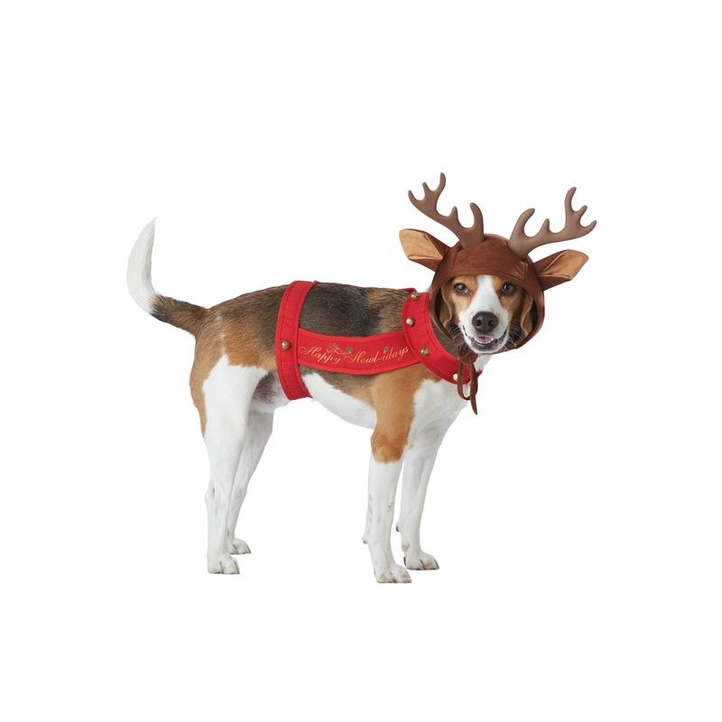 Reindeer Pet Costume X-Small|X-Small|Small|Medium|Large