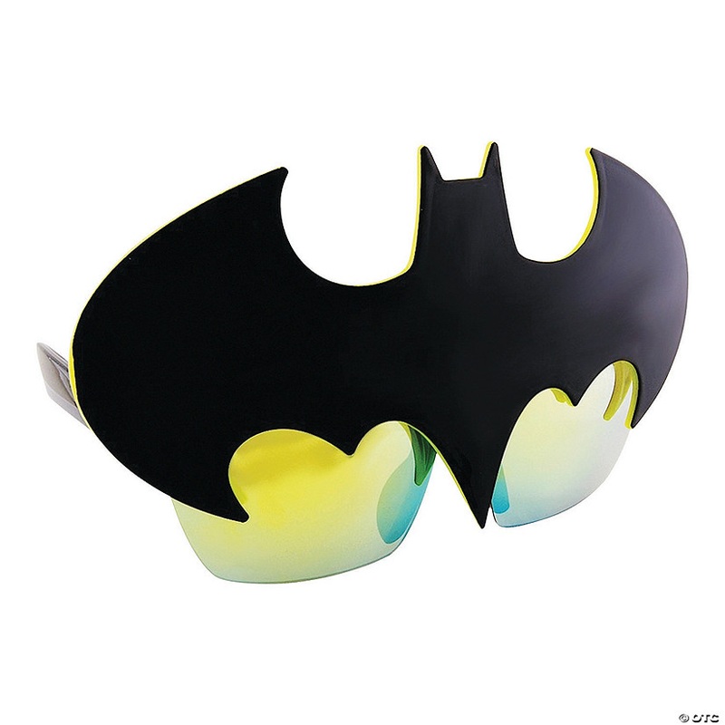 Sun-Staches Batman Symbol Sunglasses – 1 Pc.