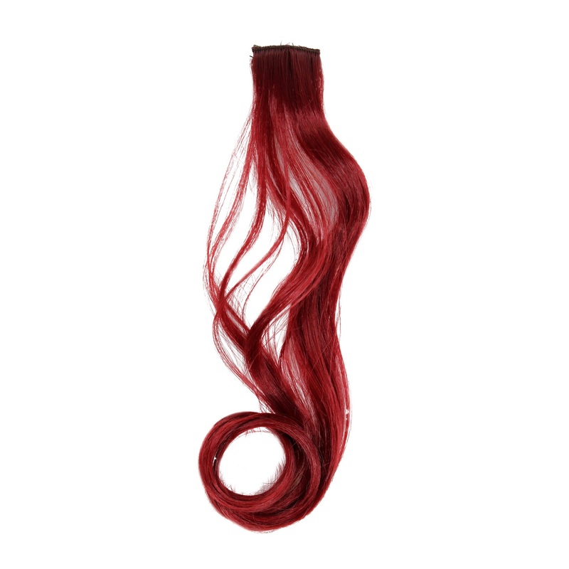 1 Clip-In Extension strand wavy copper red YZF-P1C18-T1557