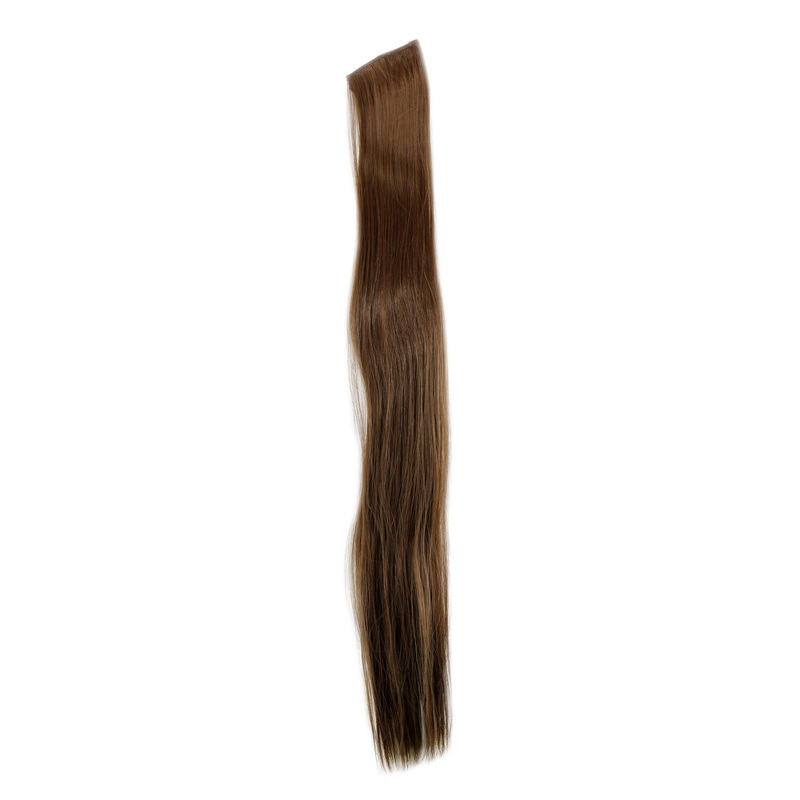 2 Clips Extension Strand Straight 65 cm Light Brown YZF-P2S25-10