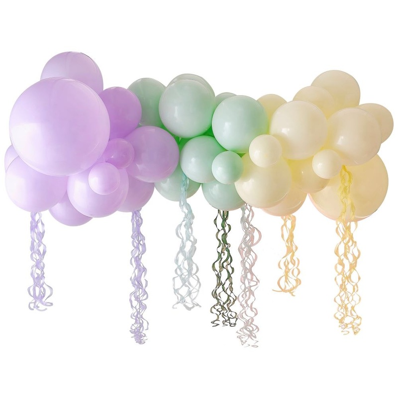 Balloon garland Bella Pastel 45 pieces