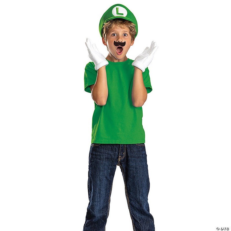 Kids Super Mario Bros. Luigi Elevated Accessory Kit
