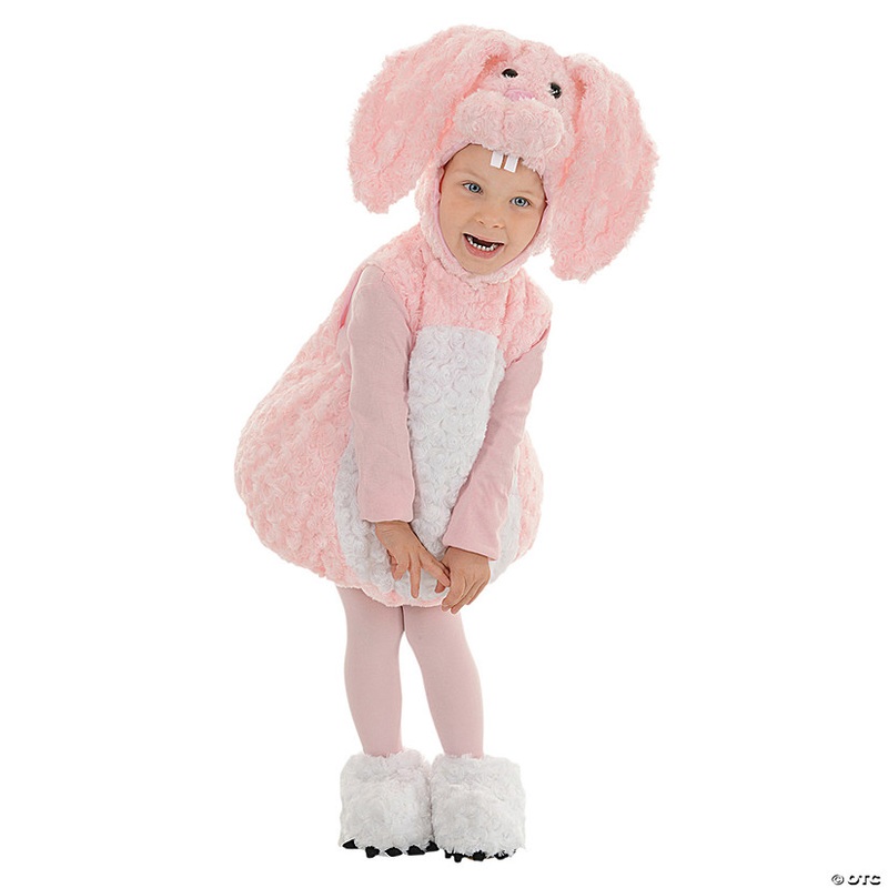Toddler Pink Bunny Costume|MEDIUM|XLARGE