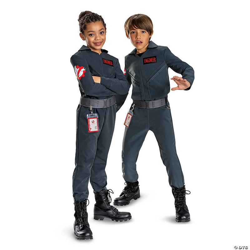 Kids Classic Ghostbusters: Frozen Empire Engineer Suit Costume – XS 3T-4T