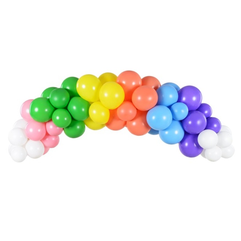 Rainbow City Balloon Garlands Set