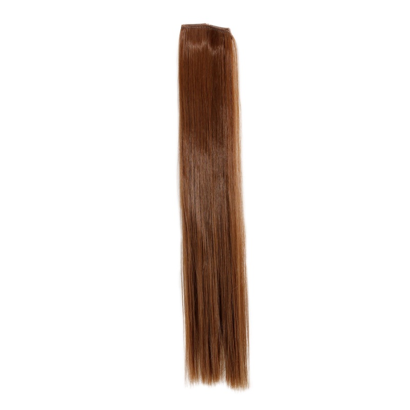 2 Clips Extension Strand Straight 45 cm Medium Brown YZF-P2S18-12