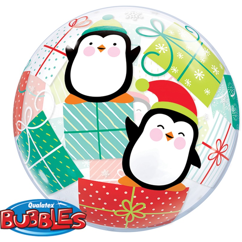 Christmas balloon penguin 56cm