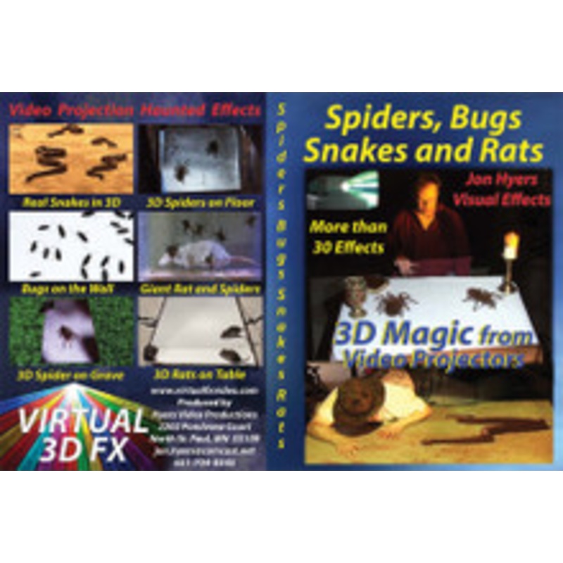 DVD SPIDERS SNAKES AND RATS