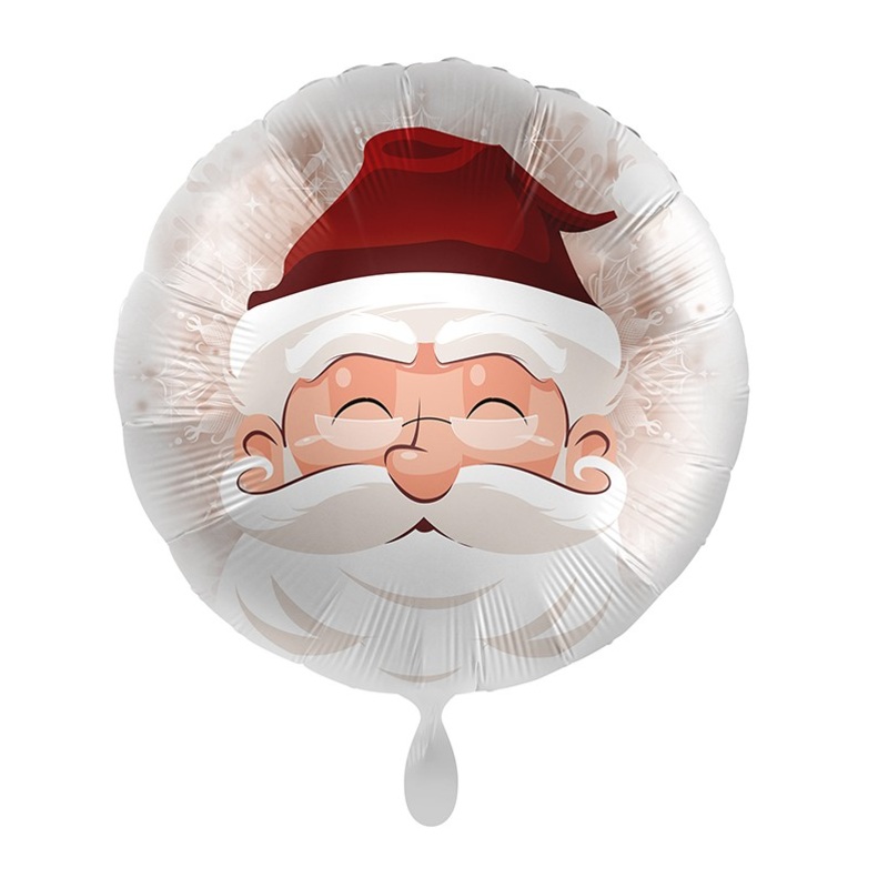 Santa Claus Foil Balloon Round 45cm