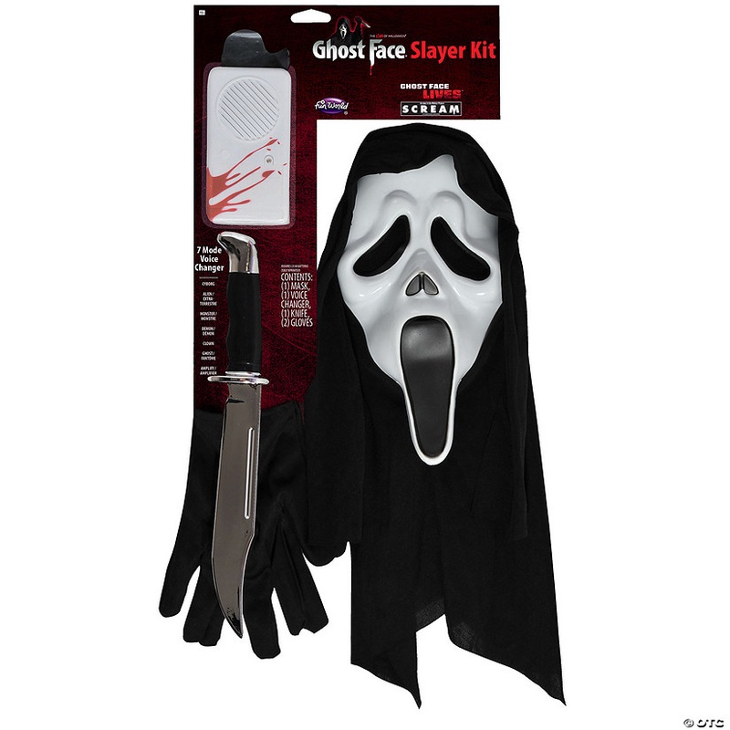 Scream Ghost Face Slayer Kit Halloween Costume Accessories