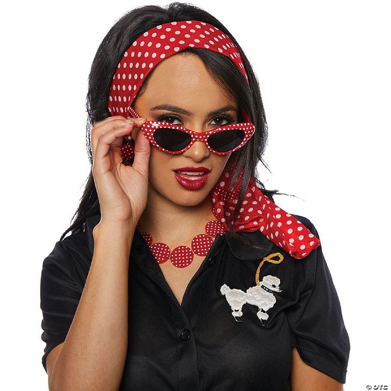 1950’s Inspired Women’s Costume Accessory Kit