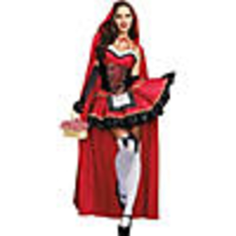 Womens Sexy Little Red Riding Hood Costume