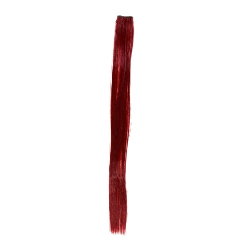 1 Clip-In Extension Strand Straight 45 cm Copper Red YZF-P1S18-T1557