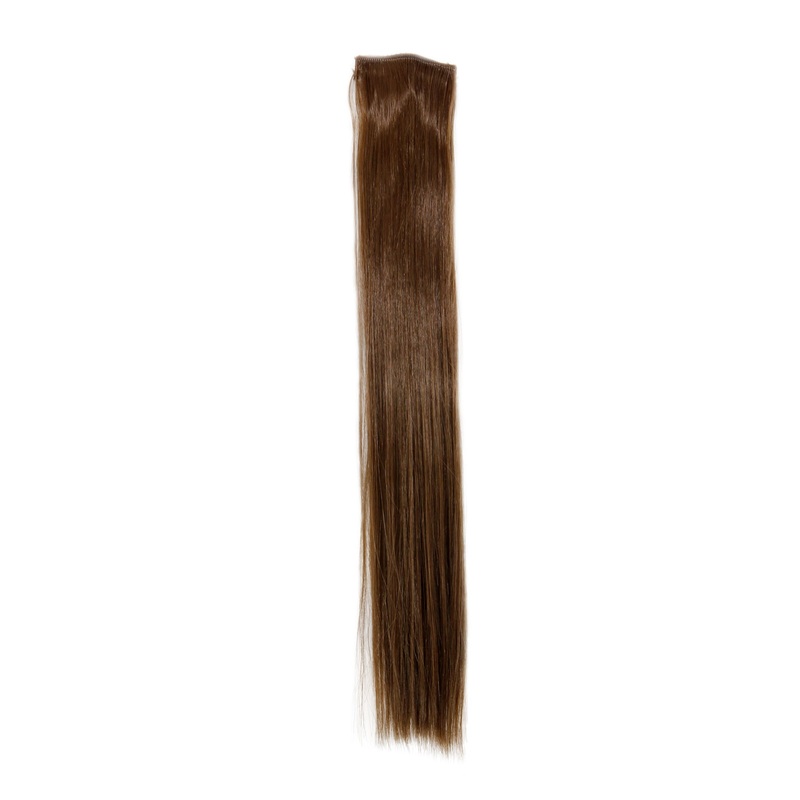 2 Clips Extension Strand Straight 45 cm Light Brown YZF-P2S18-10